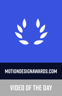 Motion Design Awards - Video Of The Day
