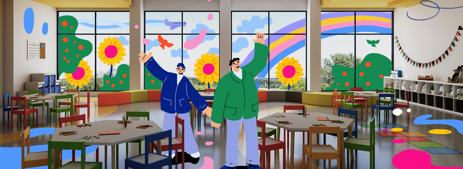 Elige Educar — Live Action and Character Animation